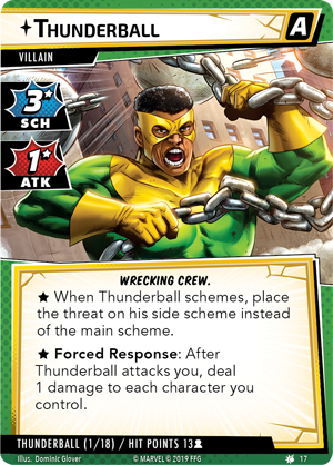 Marvel Champions : The Card Game - The Wrecking Crew Scenario Pack